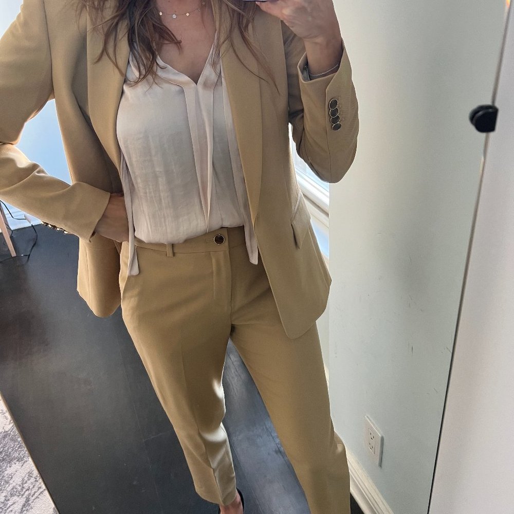 Club Monaco Camel color suit